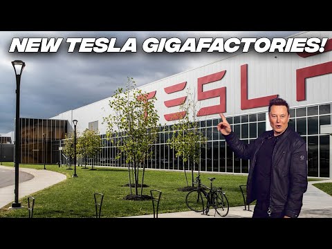 Elon Musk Showing 5 NEW Tesla Giga Factories of $10 BILLION