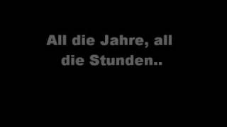 All die Jahre Music Video