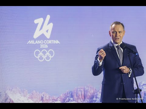 Uroczystość wręczenia nominacji na XXV Zimowe Igrzyska Olimpijskie Mediolan-Cortina 2026
