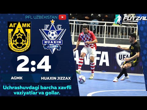 Futzal Oliy liga, 1-tur AGMK — HUAXIN JIZZAX 2:4