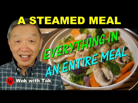 Create an ENTIRE MEAL in a bamboo steamer in lese than 30 minutes with the FAST Cooking System