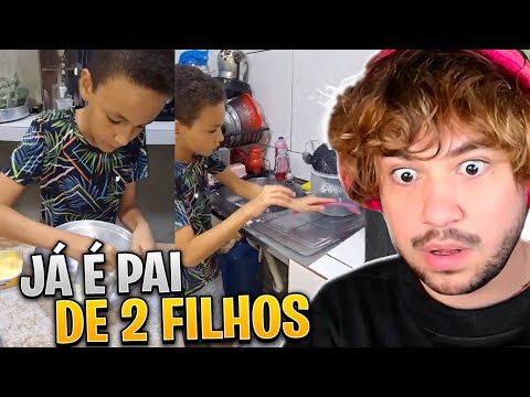 ELE É PAI NA ADOLESCÊNCIA E JÁ TEM 2 FILHOS