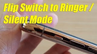 iPhone 11: How to Quickly Flip the Switch to Ringer / Silent Mode