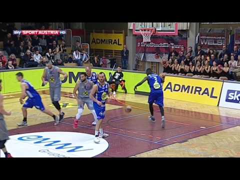 Admiral Basketball Bundesliga - 20. Runde: WBC Raiffeisen Wels - Swans Gmunden 75:93