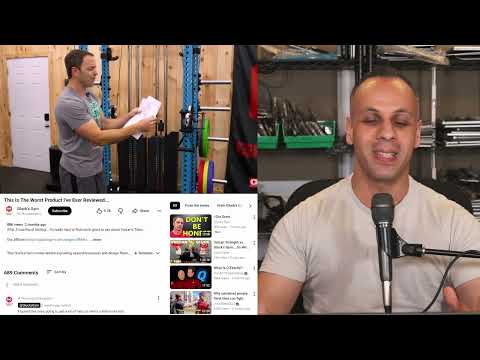 Vulcan Strength sues youtube reviewer over a bad review. Stop doing this...