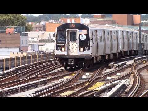 ᴴᴰ NYC Subway (F) train action at Ditmas ave. (2022/07/17) (re-upload)
