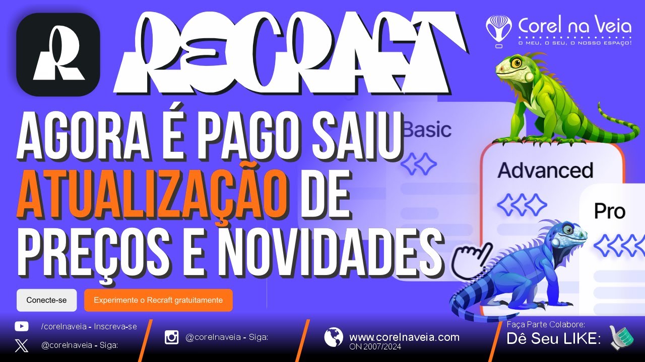 Recraft AI Agora é Pago Saiu Atualização de Preços e Novidades