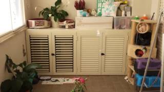 Mobili da balcone in alluminio su misura