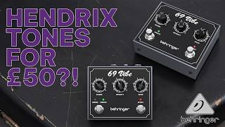 Video thumbnail for The BEST Budget Uni-Vibe?! Behringer 69 Vibe Demo by Shaun Dawson