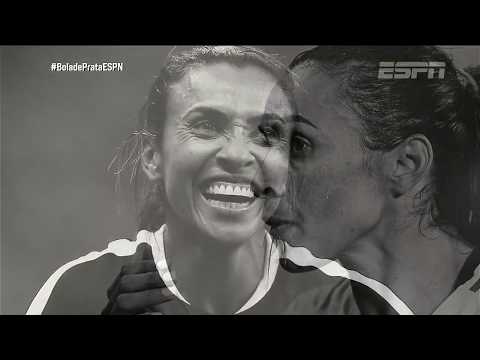 Marta é homenageada no Prêmio ESPN Bola de Prata Sportingbet 2018