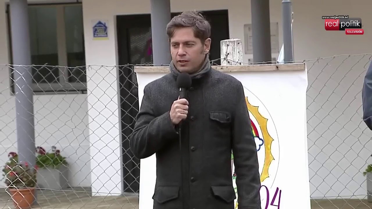 Las Heras: Kicillof, Massa y Salvarezza inaguraron un jardín de infantes