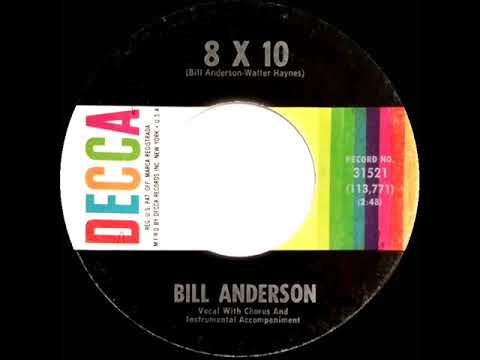 1963 HITS ARCHIVE: 8 X 10 - Bill Anderson