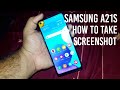 How to Take Screenshot on Samsung A21s? Samsung A21s mein Screenshot kaise le sakte hain?