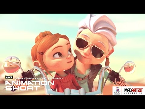 CGI 3D Animated Short Film "AU FIL DE L'AGE"- Inspiring Adventure Animation Cartoon for Kids by ESMA