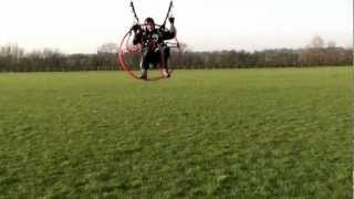preview picture of video 'Ash's Paramotor'
