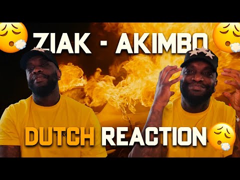 DUTCH REACTION TO FRENCH RAP🔥 ZIAK - AKIMBO