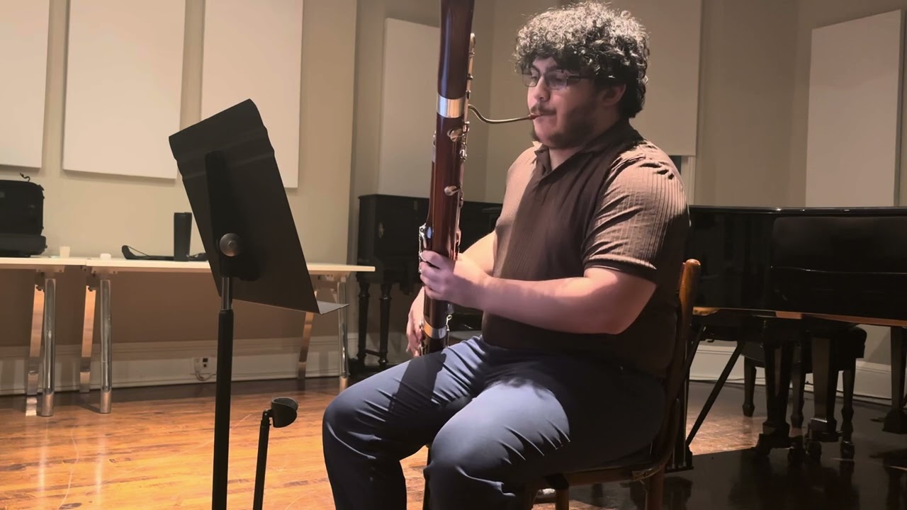 Promotional video thumbnail 1 for Bassoonist Spencer Méndez