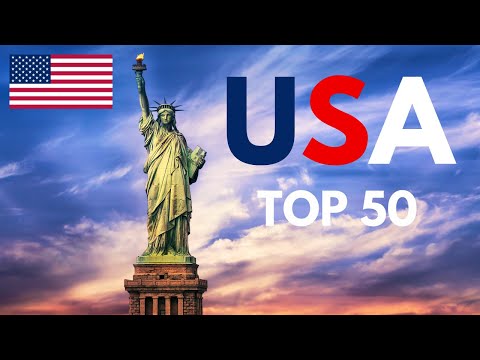 TOP 50 Best Places in The USA