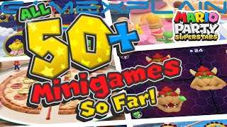 Uncovering All 60 Minigames Revealed for Mario Party Superstars So Far!