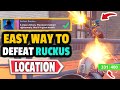 Defeat RUCKUS! Fortnite Ruckus Location and How to Defeat Ruckus! Complete Beskar Quests! Epic Quest