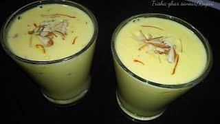 बाज़ार जैसा बादाम मिल्कशेक | Badam Milk Recipe | Almond Milk | Badam milkshake recipe In Hindi