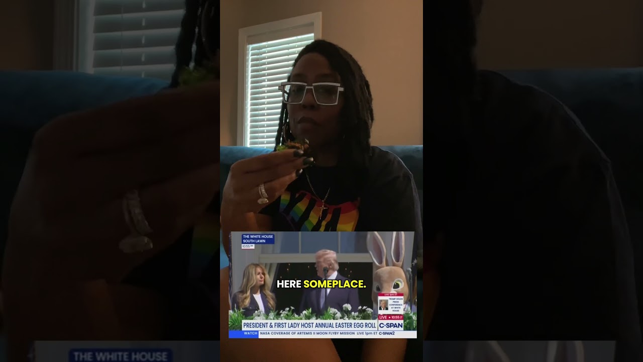 Melania Is Here Some Place, Trump Says