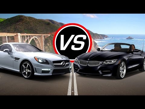 2016 Mercedes-Benz AMG SLK55 vs BMW Z4 sDrive35is - Spec Comparison!
