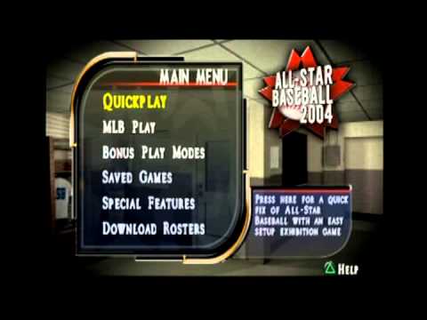 all star baseball 2004 gba controls