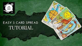 Beginner’s Tarot Spread - Easy 3 Cards