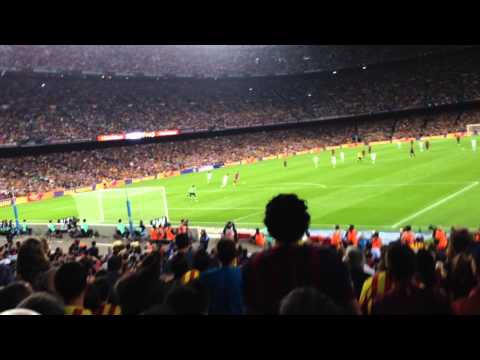 Barcelona-Real Madrid 2-1 Alexis Sanchez Goal 26/10-2013