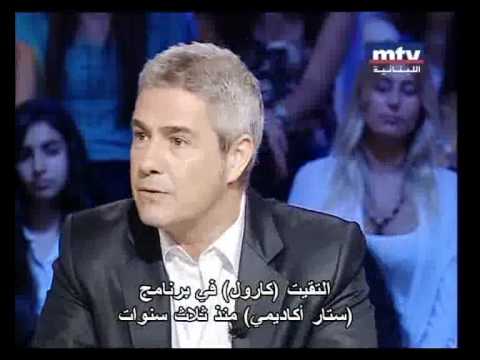 Carole Samaha:Best voice according to Italian tenor Alessandro Safina