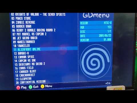 Quick Sega Dreamcast GDEMU video review.