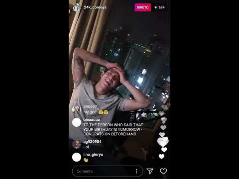Cory Instagram live 10/01/18 (1)