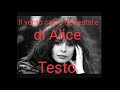 Alice - Il vento caldo dell'estate (Testo)