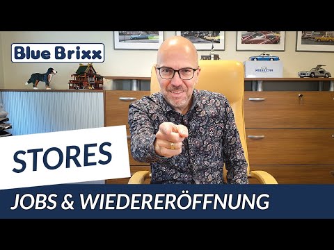 BlueBrixx-News: die ersten Stores eröffnen wieder & viele Jobangebote!