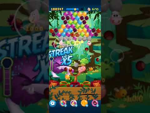 Angry Birds Pop Bubble Shooter Level 510 NO BOOSTERS #angrybirdspopbubbleshooter