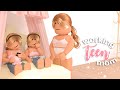 WORKING TEEN MOM'S After Work Routine with TWINS! | Roblox Bloxburg Roleplay