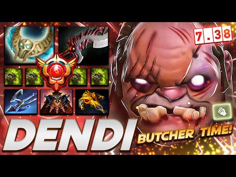 Dendi Pudge Awesome Butcher - Dota 2 Pro Gameplay [Watch & Learn]