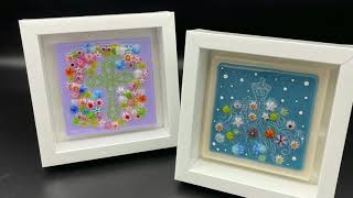 Stamping on Glass: Two Fused Glass Projects!