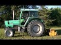 Deutz-Allis 7085 Tractor Bandit 2500 Flail Mower ...