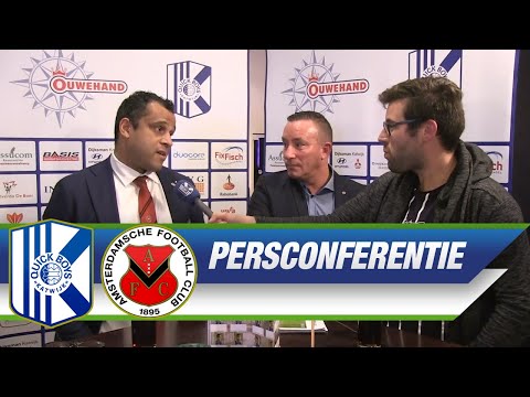 Persconferentie Quick Boys - AFC (1-1)