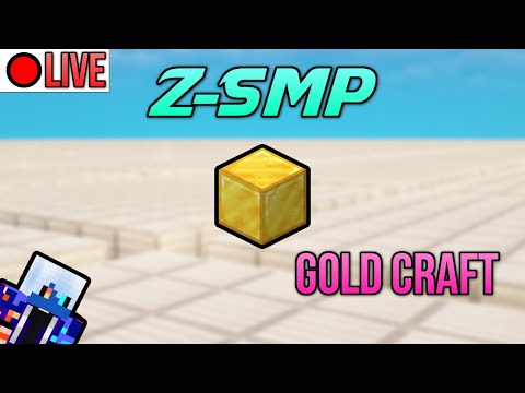 Unlocking 1000 Beacons in Gold Craft! Insane Minecraft Z-SMP Server Survival