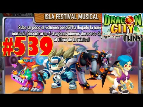 Dragon City "Capítulo 539 - La Isla Festival Musical (1ª parte)" por Tony