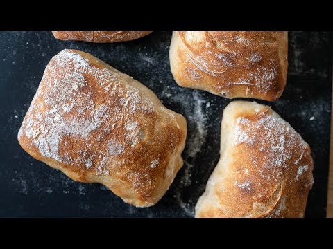 Ciabatta zu Hause backen: das beste Original-Rezept