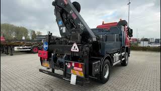 شاحنة مسطحة Mercedes-Benz Actros 2046 4x4 / FULL SPRING / HIAB 288 EP 5 HIPRO Crane / EURO | صورة 4 - Autoline