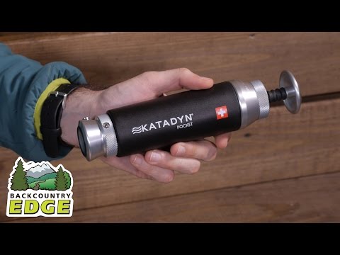 Огляд фільтру для води Katadyn Pocket