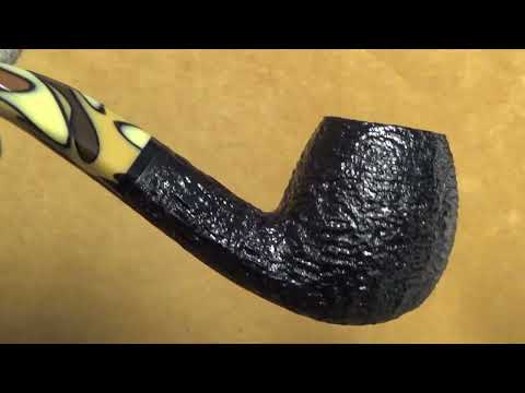 Pipa Savinelli Paloma 677 Ks rusticata - filtro 9mm