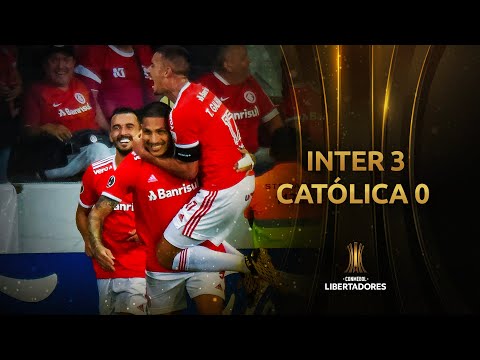 Internacional 3 x 0 Universidad Católica | Melhores momentos | Libertadores 2020