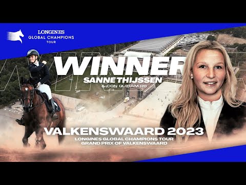 Sanne Thijssen EPIC WIN at the Longines Global Champions Tour Grand Prix, Valkenswaard 2023!