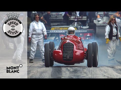 Wild on-edge hillclimb from 80-year-old Alfa Romeo